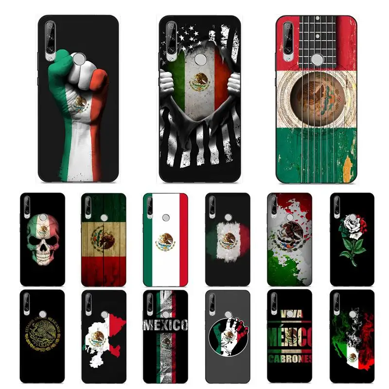 

Mexico Flag Phone Case for Huawei Y 6 9 7 5 8s prime 2019 2018 enjoy 7 plus