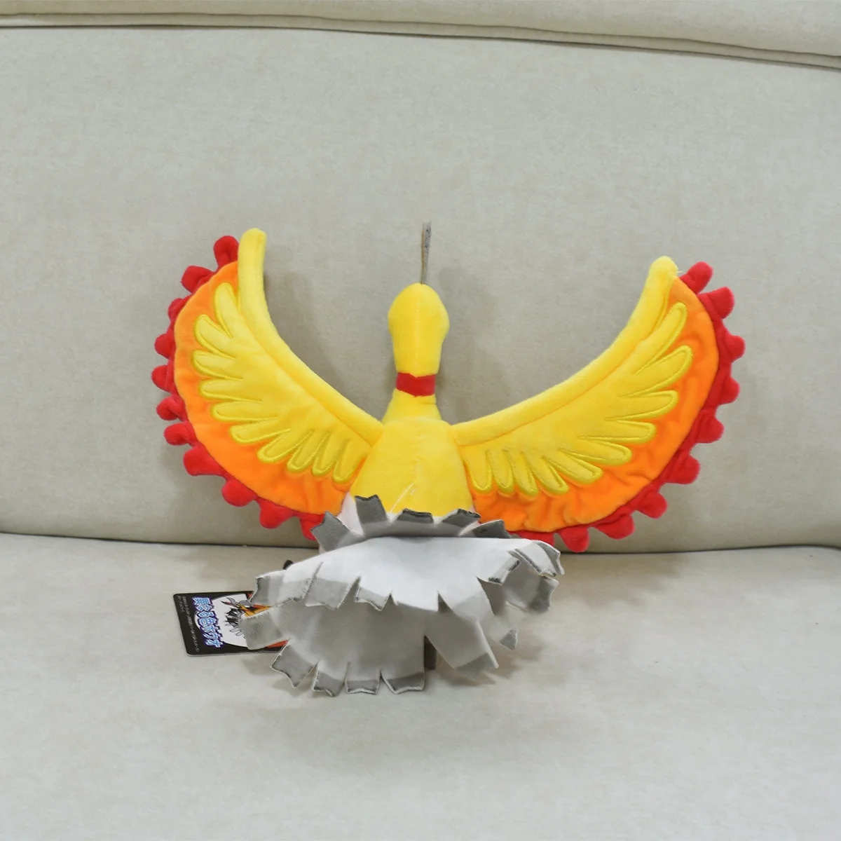 Плюшевая плюшевая кукла в стиле Ho-Oh с изображением покемона