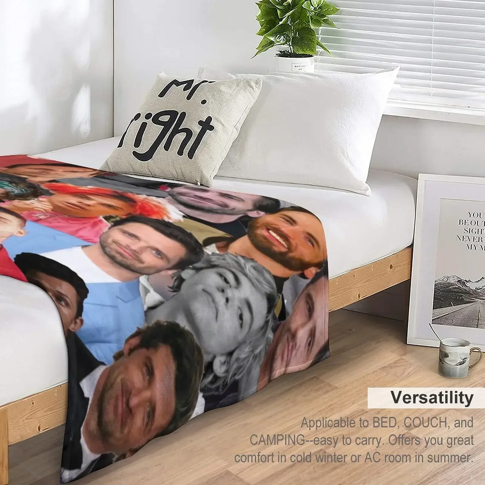 Одеяло с коллажем Cesca на заказ винтажные идеи подарков День святого Валентина