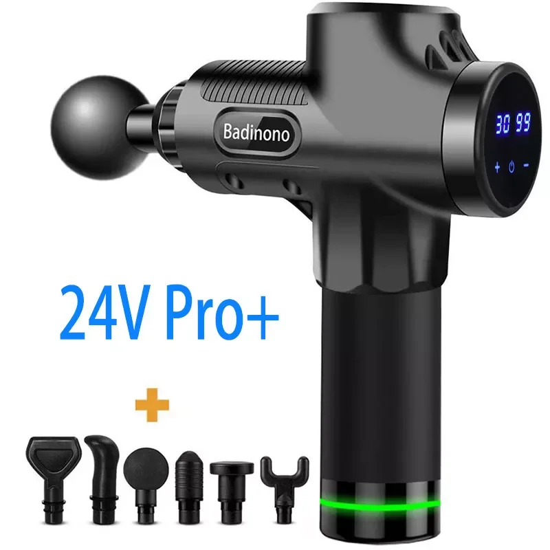 

Электрический массажный пистолет для глубоких мышц, 24 В