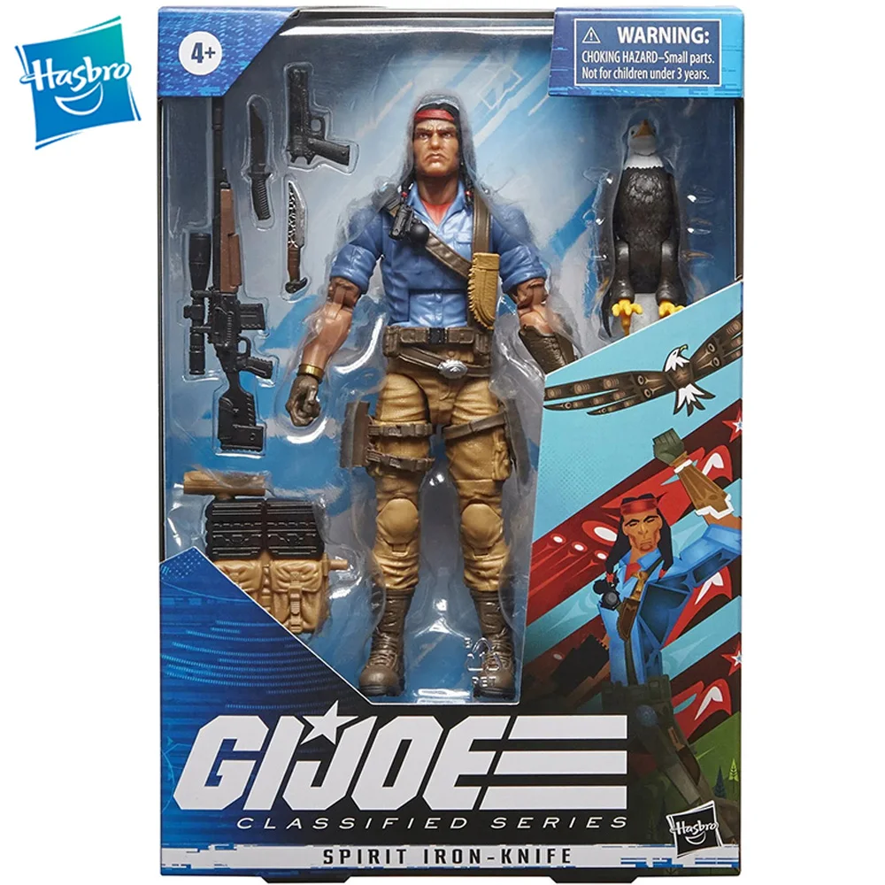 

In Stock Hasbro G.I. Joe Classified Series Spirit Iron-Knife 6-Inch Collection Model Action Figure Gift Original Toys