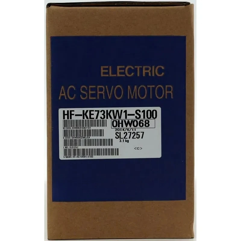 Фото Сервомотор переменного тока HF-KE73KW1-S100, новый, HF KE73KW1 S100, быстрая доставка №2