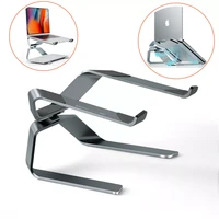 angle adjustable laptop stand aluminum two heights available ergonomics notebook holder suspended cooling base macbook stand