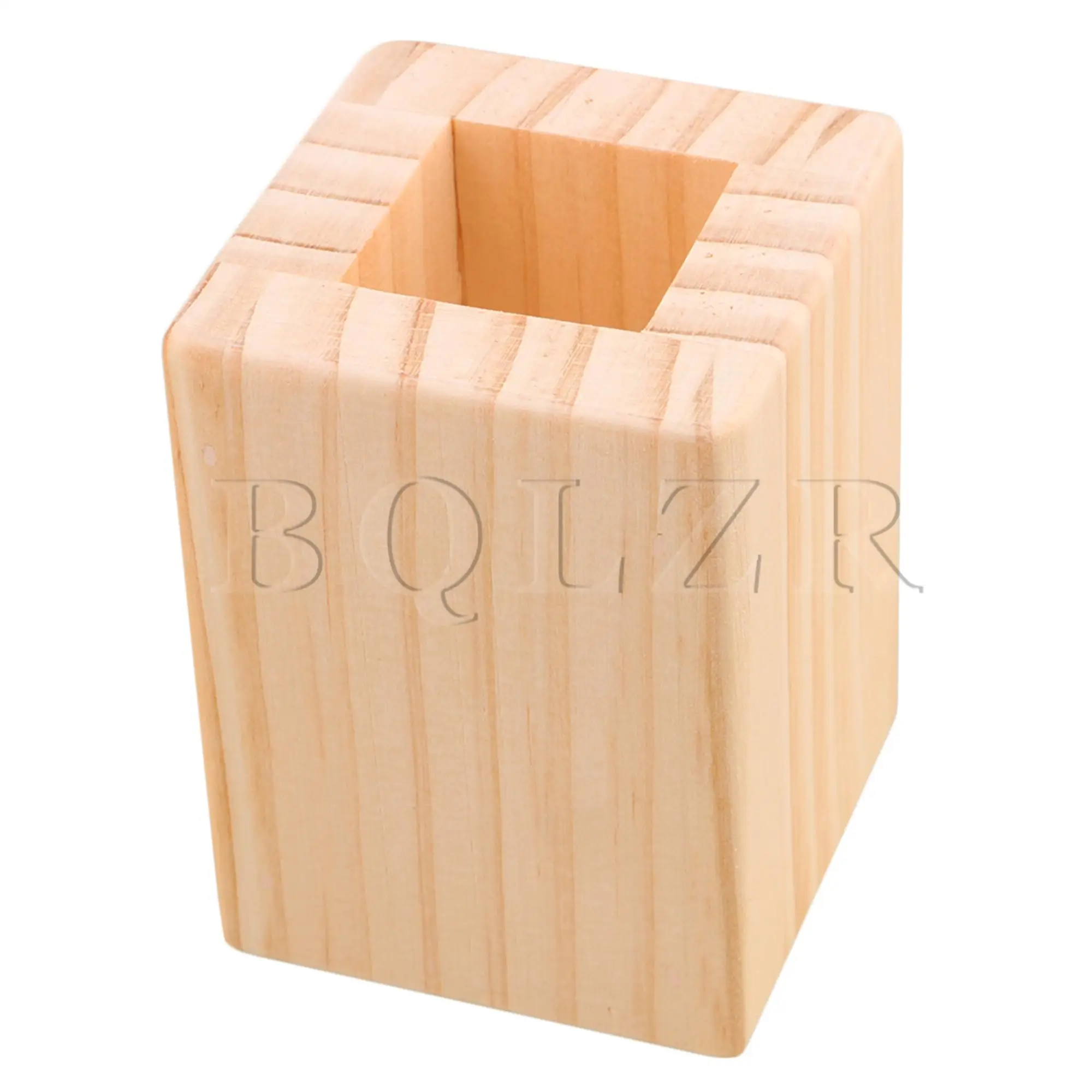 

3cm Closed Square Hole Wood Furniture Lifter Bed Table Riser Add 5cm BQLZR