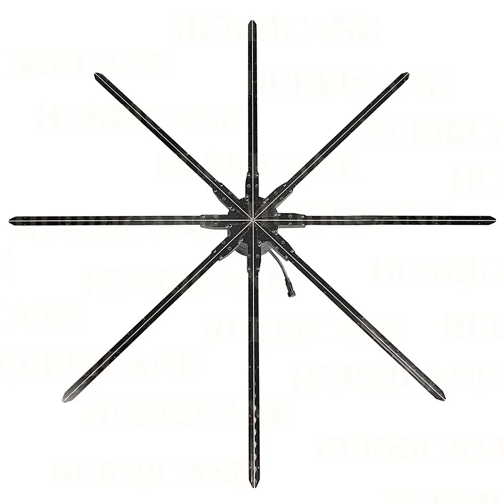 3D вентилятор с дисплеем в режиме реального времени Ultra HD HDMI экран 65 см 100 150