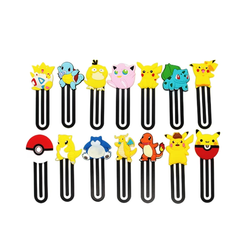 

Anime Pokemon Bookmarks Kawaii Student Supplies Exquisite Gifts Metal Convenience Bookmarks