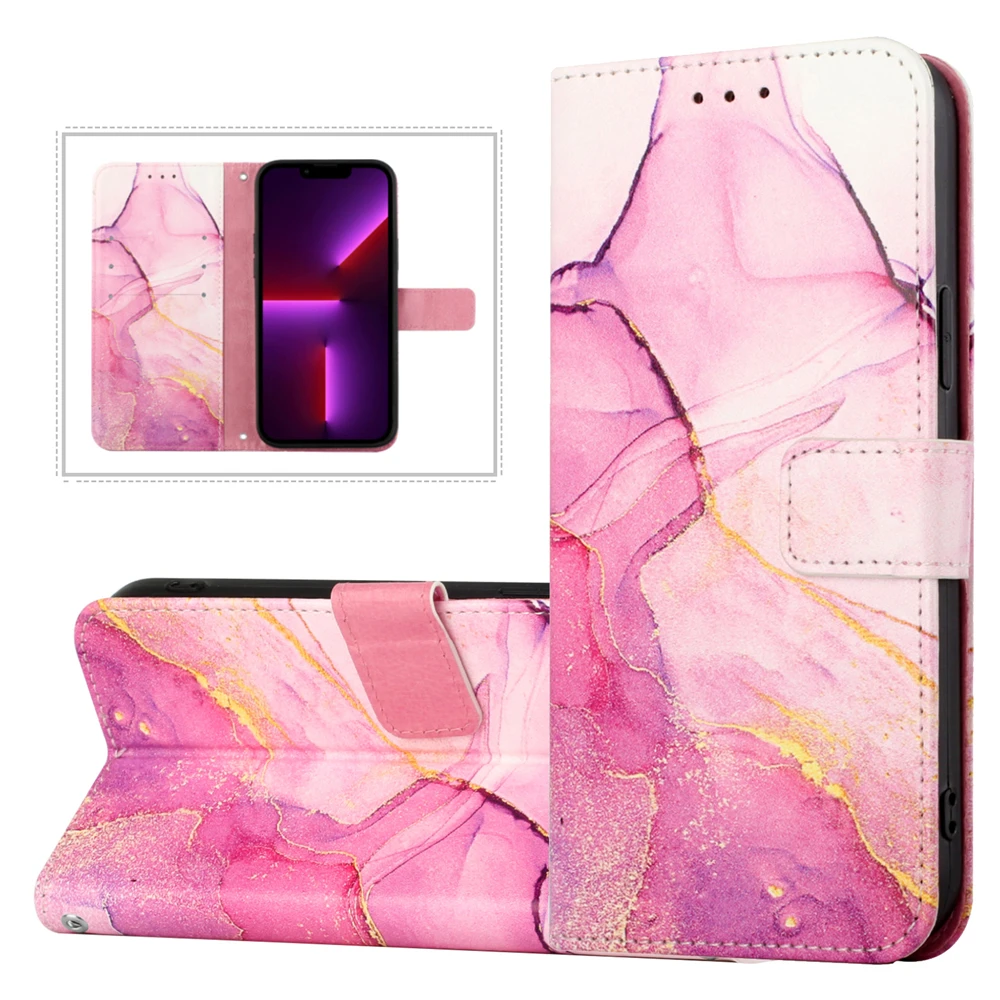 Чехол для Blackview A52 Pro A53 Oscal Modern 8-цветный Shark Tiger 12 Wave 6C 9 8C Flat 2 Marble Pattern