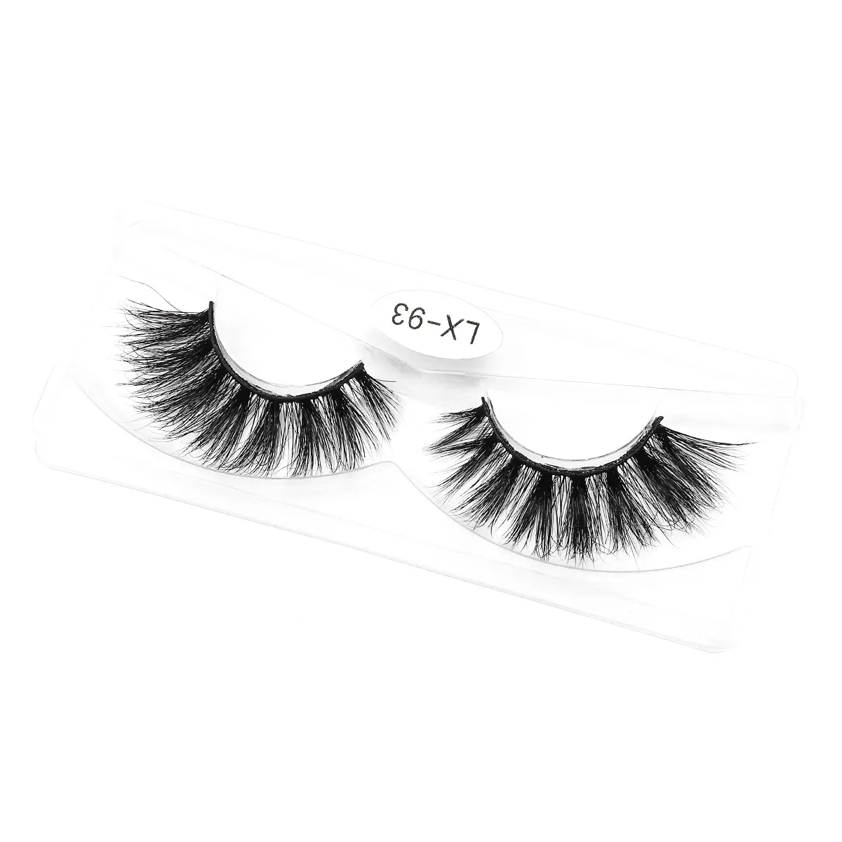 

3D Mink Eyelashes Handmade Mink Lashes Cruelty-Free Lightweight False Eye Lashes 25mm Dramatic Lashes With Custom Packaging Box
