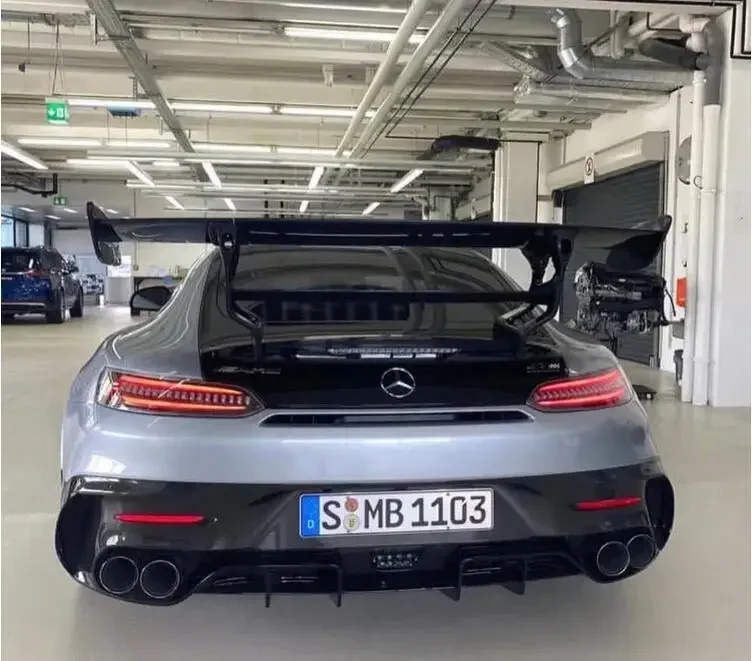 Спойлер в стиле BS для Mercedes-Benz AMG GT GTC GTS GTR Coupe 2015-2022 спойлеры багажника из