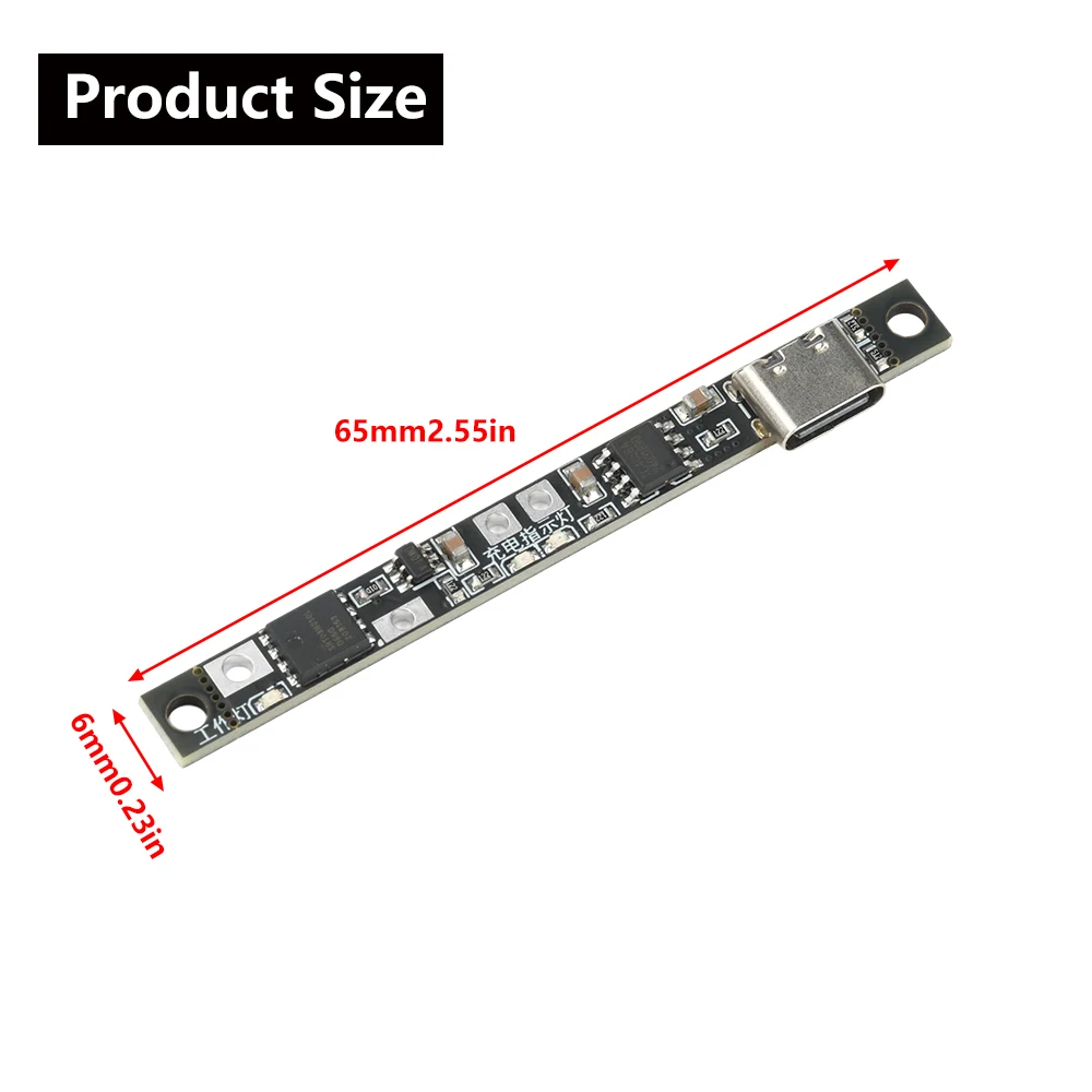 

Aideepen Плата зарядки литиевой батареи 3,7В 1,2А