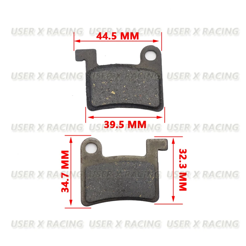 

USER-X Универсальные мотоциклетные дисковые тормозные колодки, передние и задние дисковые тормозные колодки, блок колодки, дисковые тормоза с двойным насосом, скутер ag34 ag32