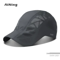 mens caps summer thin quick drying outdoor sports mountaineering tennis hat sunscreen fishing hat sunshade duck tongue hat soft