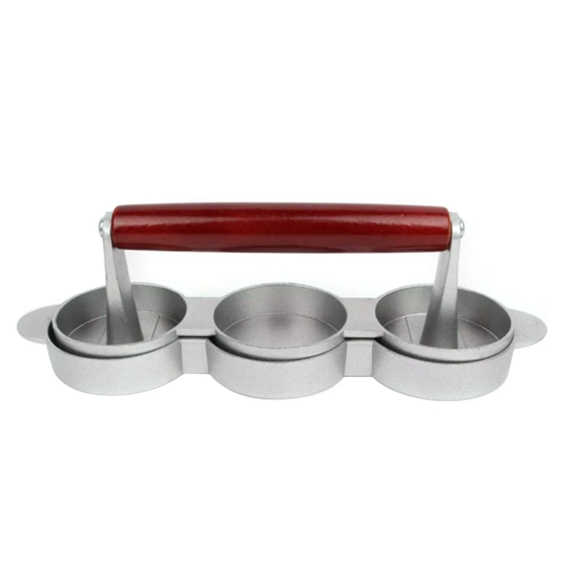 

Пресс для гамбургеров, формы для котлет 3 в 1, антипригарный пресс для гамбургеров, пресс для котлет, инструмент для барбекю, лучше всего (1 шт.)