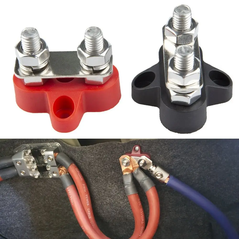 

Sturdy High-quality Boat Automobile RV Terminal Bolt Power Connector M8 Terminal Block Studs Battery Terminal