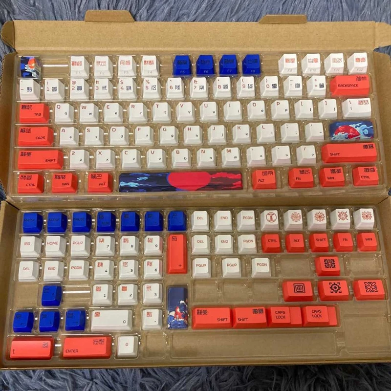 

Sunsets Moon Theme Keycaps PBT Standard Dye Sublimation Process Keycap 134Keys OEM Profile for Mechanical Keyboard
