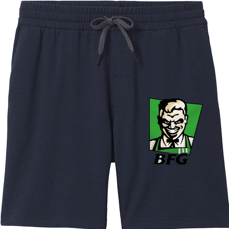 

Bfg Retro Doomguy Chicken Fried Funny Logo Black Shorts Pure cotton