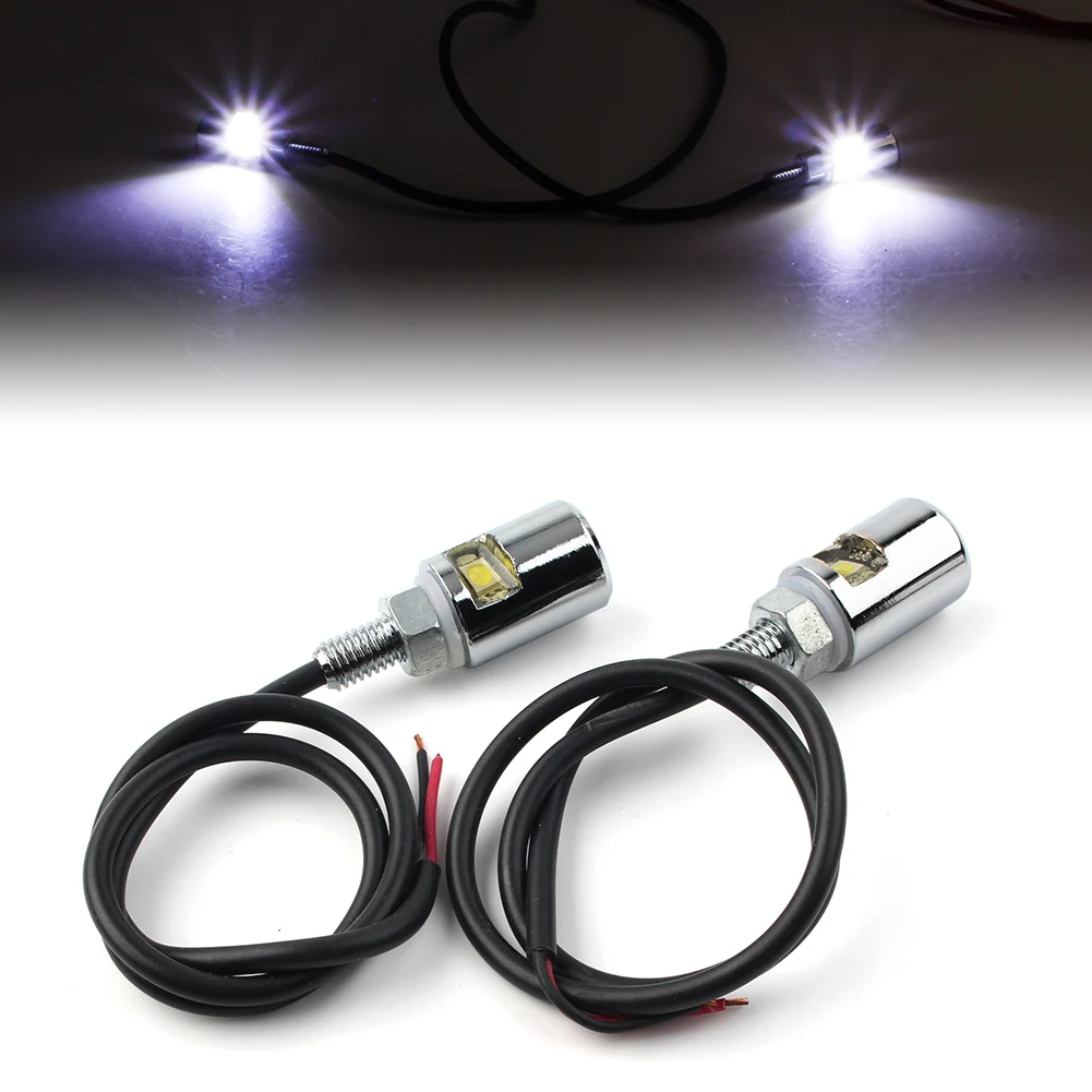 2 шт. мотоциклетный светодиодный винтовой болт задний фонарь номерного знака