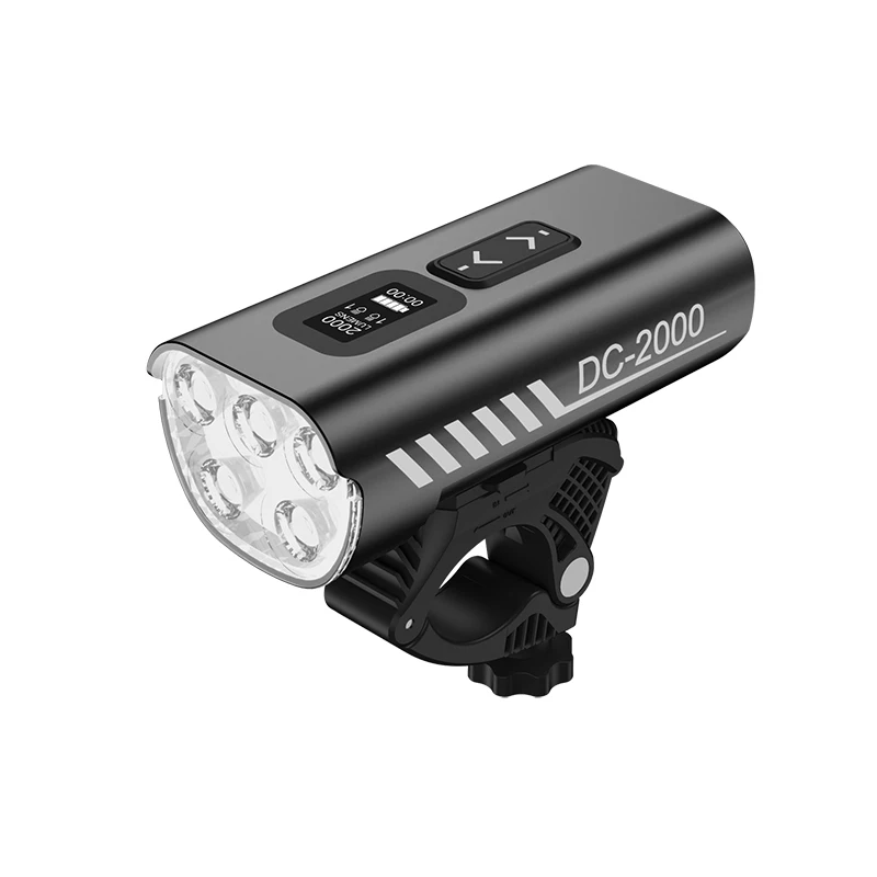 

MTB Bike Front Light Bicycle Lamp Rainproof Bike Headlight Flashlight USB Rechargeable LED 2000 Lumens MTB Road Bike Front Lamp