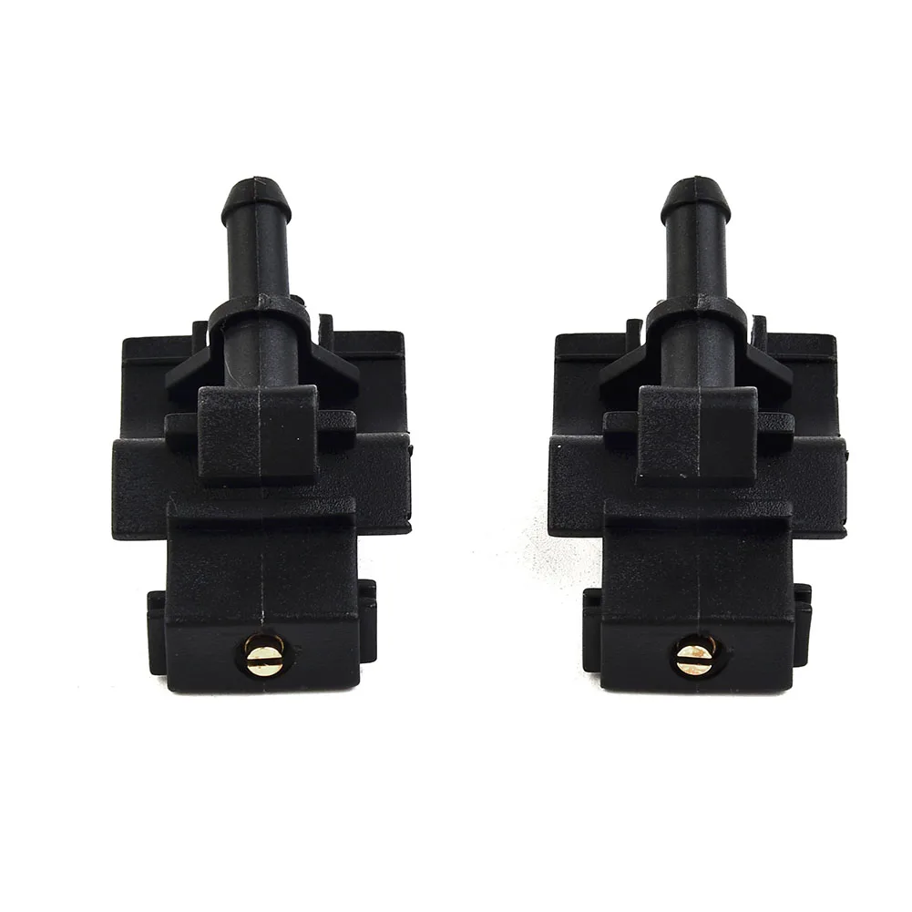 

~2pcs 85381-12300 Car Front Windshield Windscreen Washer Nozzle Jet Spray For 2007-2013 1Toyota 1Corolla Altis E140