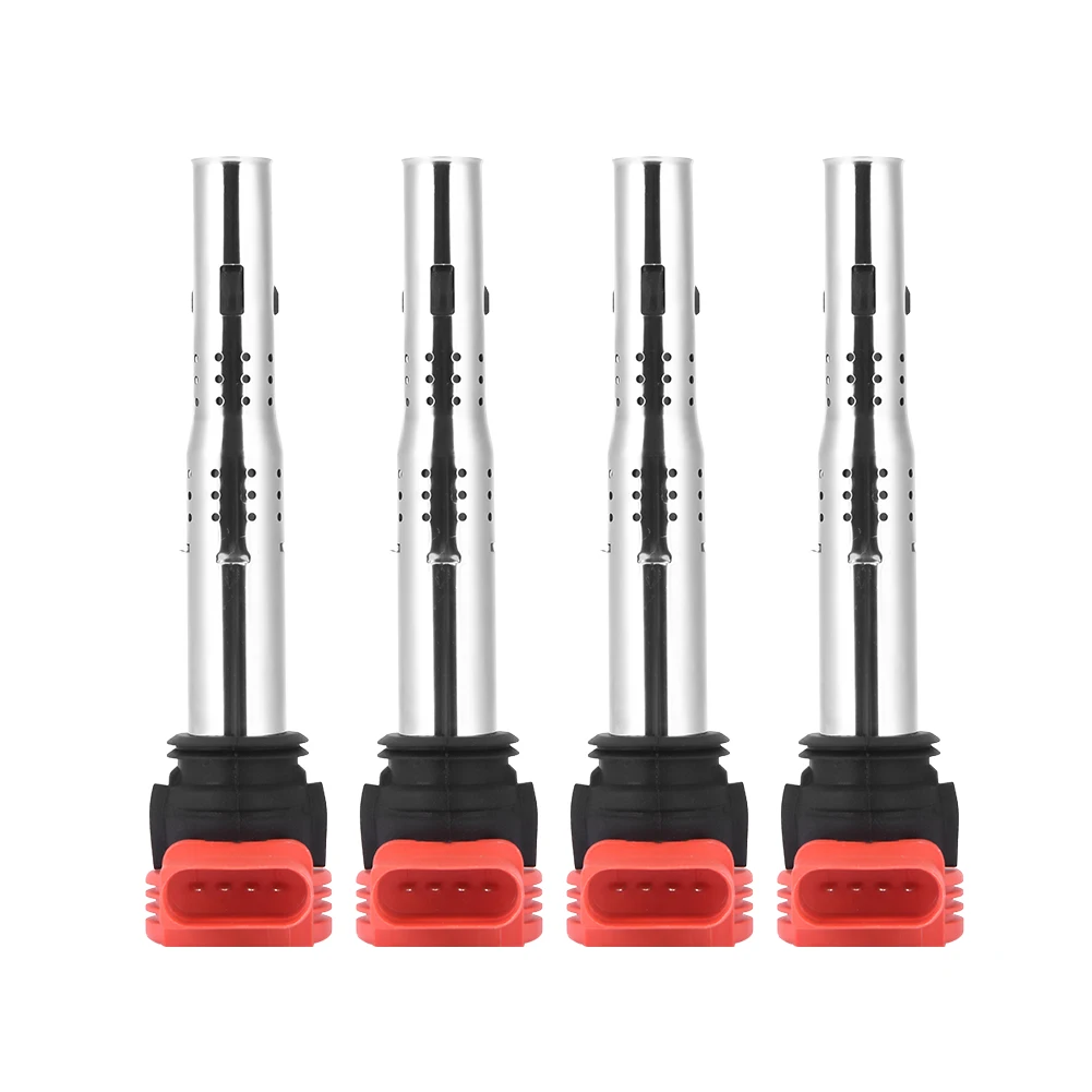 

4pcs Ignition Coil System for and Audi Vehicles Car Accessories 06E905115E Ignition Ignition Ignition Ignition Ignition