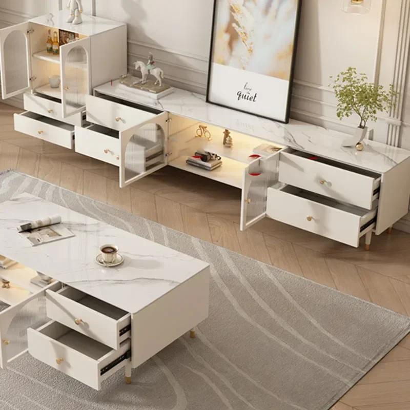 Напольная телевизионная стойка для спальни камина монитор ящики установка