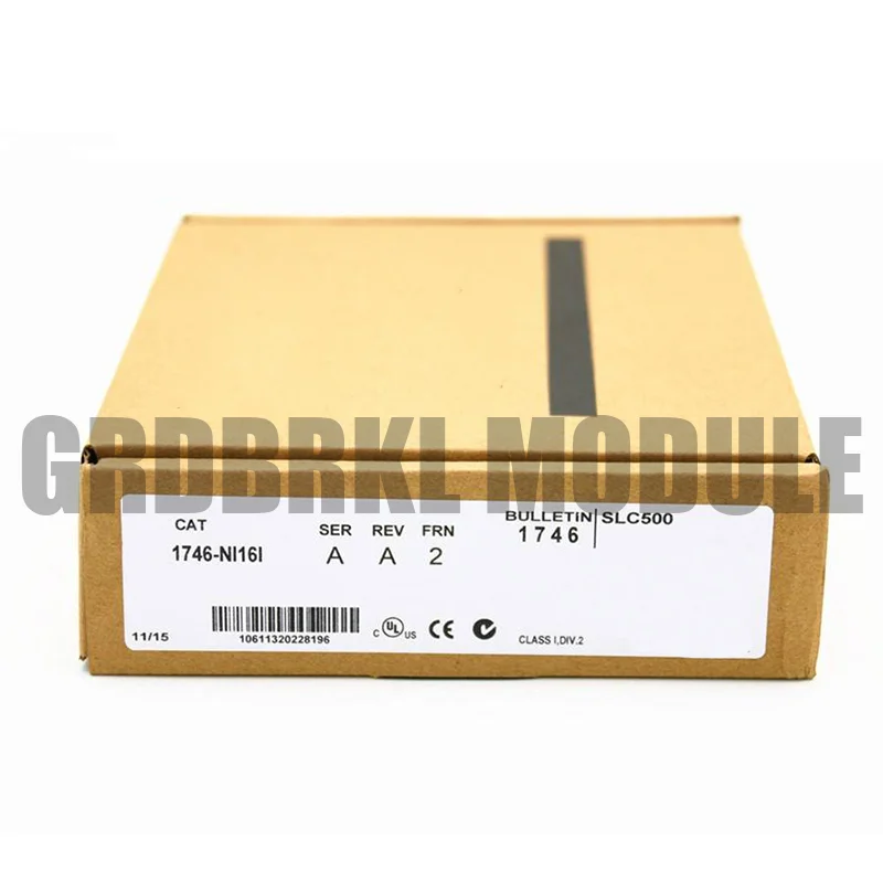 Новый оригинальный ПЛК 1746-NI16I 125 мА 16 входов Аналоговые модули ввода-вывода