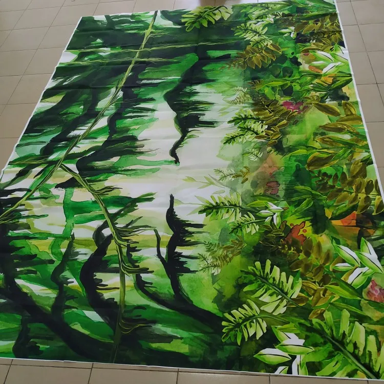 Фон для фотосъемки Mehofond Весна солнечный зеленый лес джунглей детский душ День