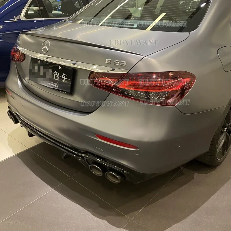 

UBUYUWANT для Mercedes Benz W213 AMG E Class 2015-2022 Спойлер ABS Автомобильное хвостовое крыло Украшение заднего багажника Спойлер для автомобилей W213