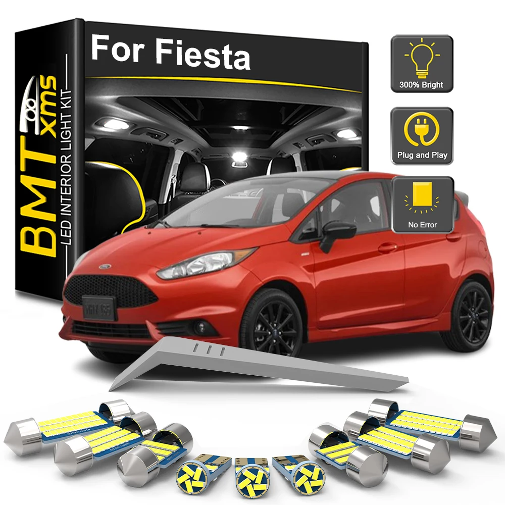 Комплект Внутреннего Светодиодного Освещения Bmtxms Для Ford Fiesta Mk4-mk8 1995-2021