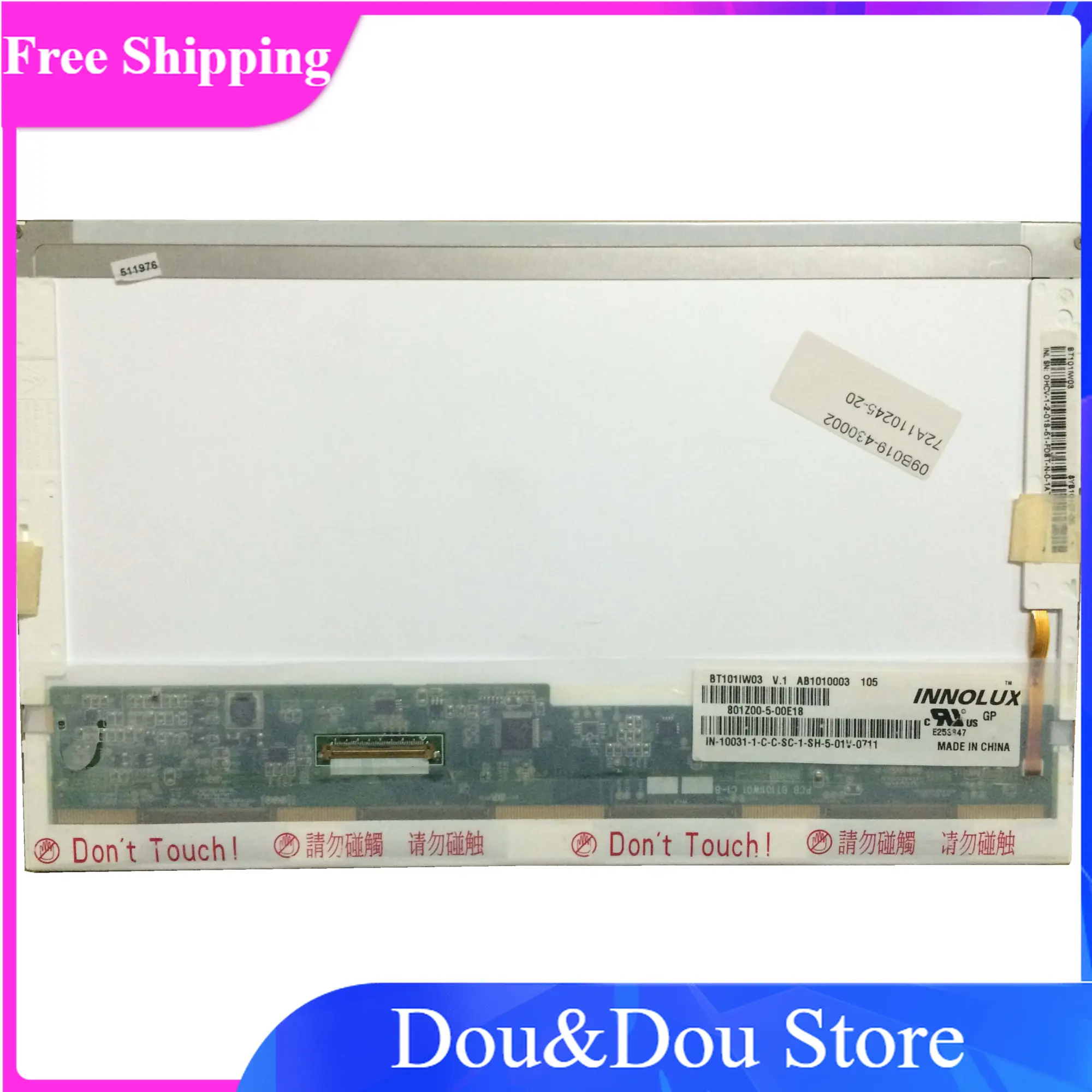 

BT101IW03 V.1 V.0 подходит для B101AW03 N101L6-L0A BT101IW01 HSD101PFW2 фоторазъем ЖК-экран для ноутбука