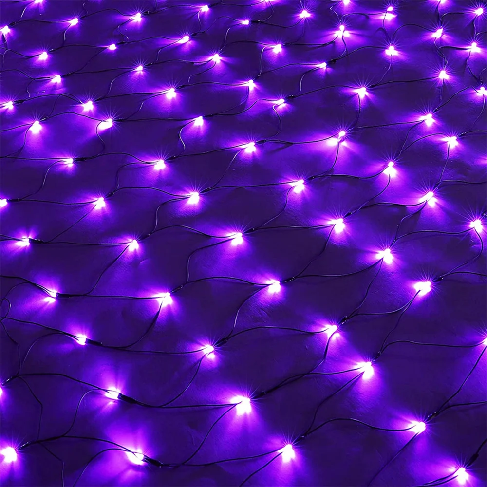 

Solar Christmas Mesh Lights 3x2M 200LED Solar Net Lights Outdoor Garden Patio Bush Net Lights Twinkle Lights For Wall Roof