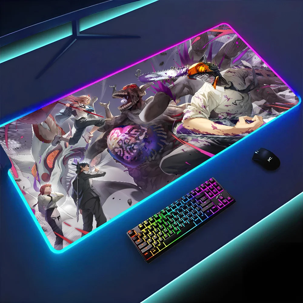 1 шт. игровой коврик для мыши с цепной пилой