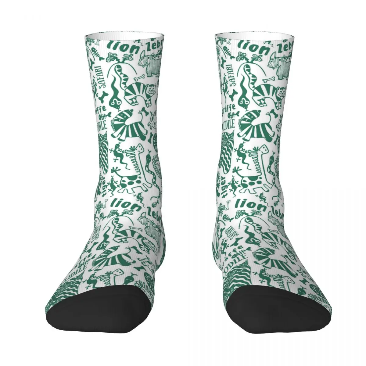 Seamless Pattern Of African Animals Adult Socks,Unisex socks,men Socks women Socks