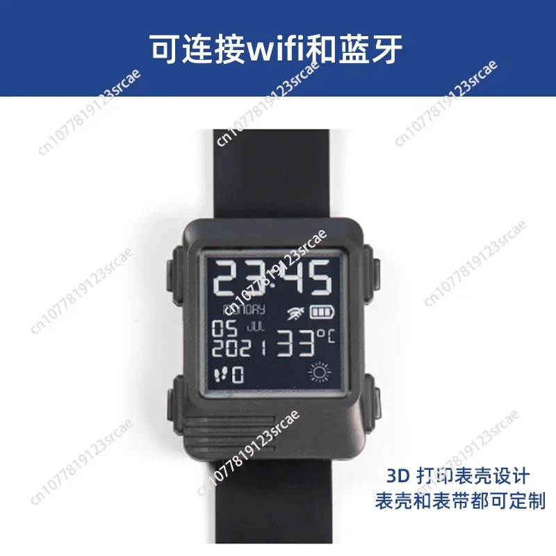 Программируемые электронные часы ESP32 умный носимый браслет с открытым исходным