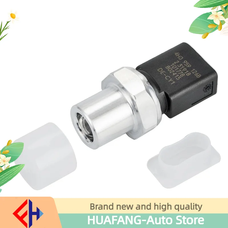 Оригинальный датчик давления кондиционера A/c 4h0959126 4h0959126a для A3 A4 A5 A6 A7 A8 Q5 Q7 R8 Rs5 Rs6