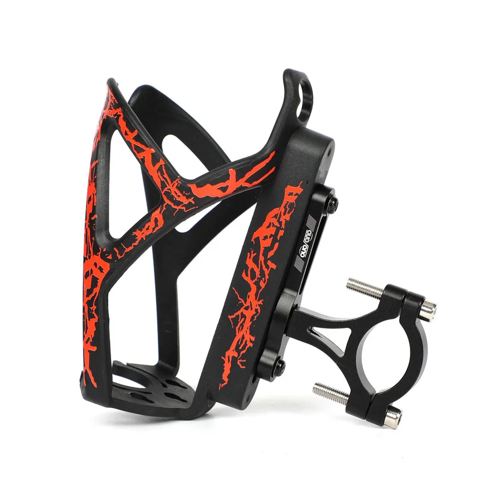 Фото OUO велосипедный держатель для бутылки адаптер CNC алюминиевый MTB дорожный велосипед основание для бутылки с водой регулируемые адаптеры для ... №3