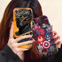 popular marvel phone case for xiaomi redmi 7 7a 8 8a 9 9i 9at 9t 9a 9c note 7 8 2021 8t 8 pro silicone cover funda carcasa