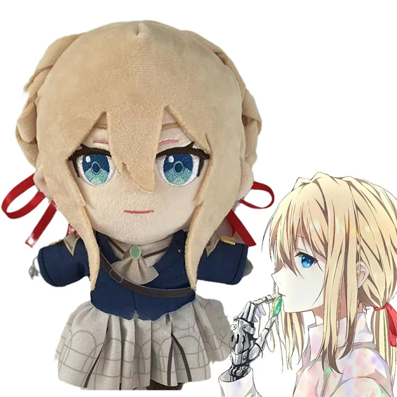 

Violet Evergarden Plushies Dolls Anime Cosplay Plush Toys Cartoon Stuffed Figure Sofa Bed Peluche Pillow Kids Christmas Gifts