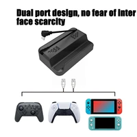 for gp 810 game console charging stand base handheld bracket compatible for steam deck dock with anti slip silicone pad t3z0