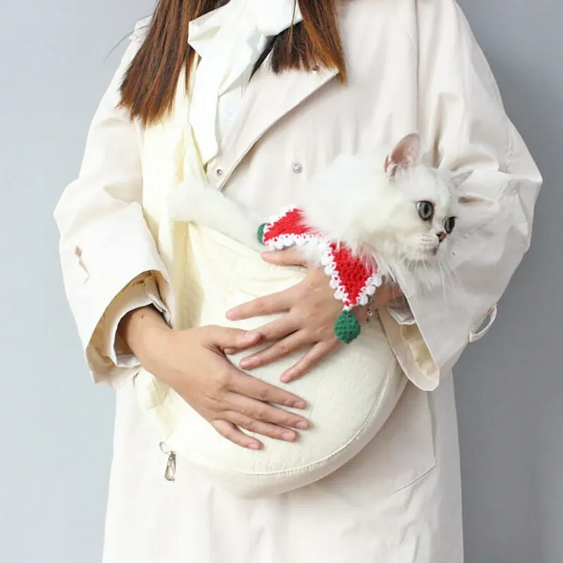

Shoulder Cat Kennel Portable Dog Carrier Sling Bag Outing Cat Take Along Backpack Pet Supplies Adjustable Pet Bag Diagonal Bag