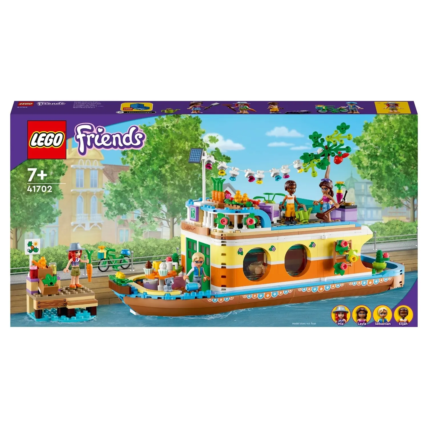 Конструктор LEGO Friends 41702 Плавучий дом на канале | Игрушки и хобби