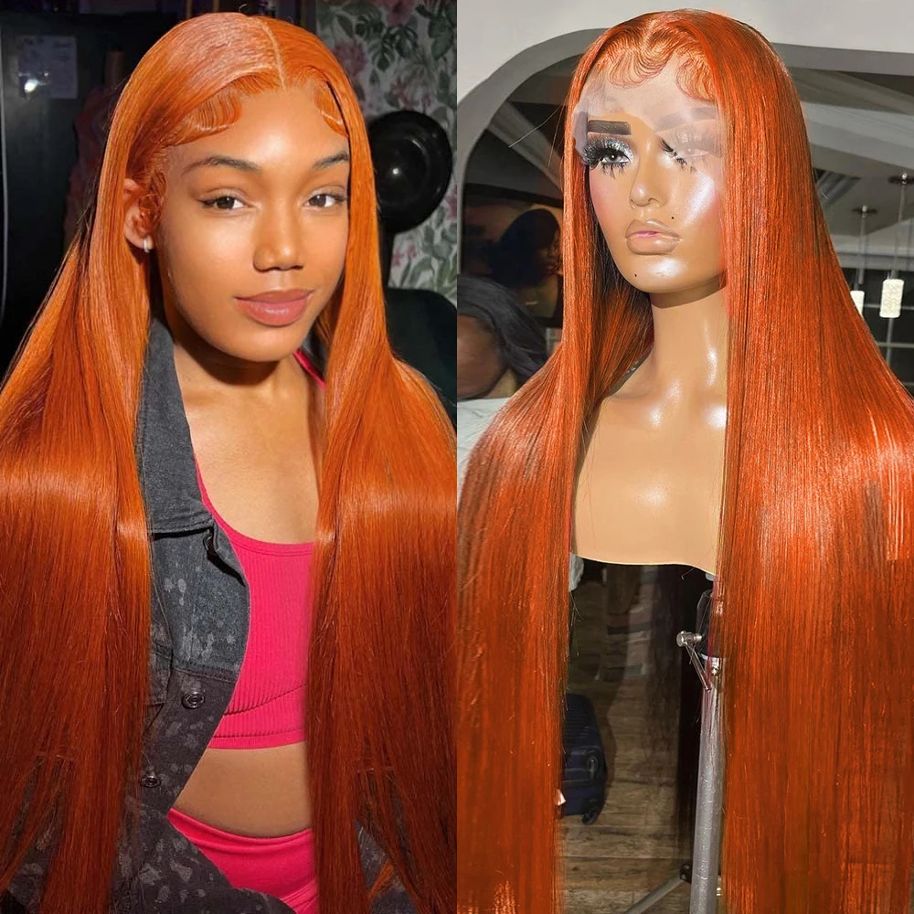Wigs Pre Plucked Straight 13x4 Lace Frontal Human Hair Wig