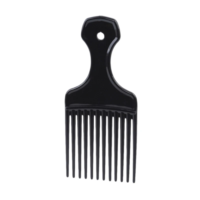 

1 Piece Wide Teeth Brush Pick Comb Fork Hairbrush Insert Hair Pick Comb Plastic Gear Comb For Curly Afro Hair Styling Tools HOT