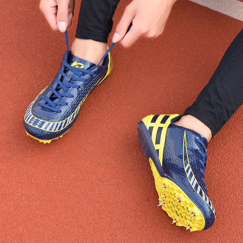 Professional Track Field Spikes Shoes for Men Women's Athletics Spike Shoes for Running Sneakers Lightweight Unisex Sprint Shoes