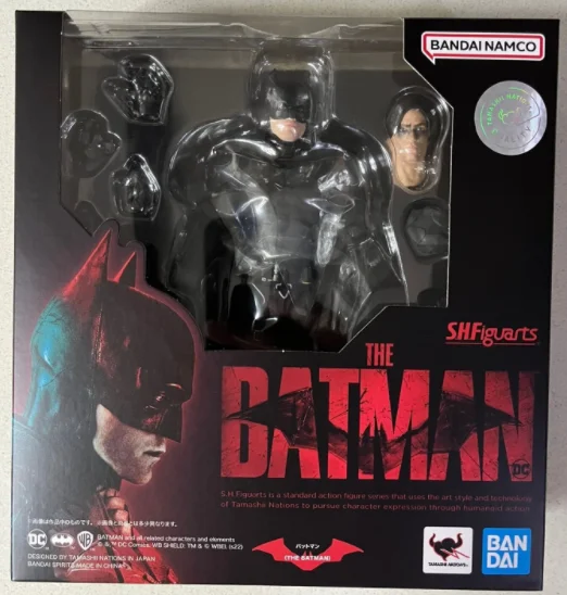 

Оригинальная Коллекционная экшн-модель S.H. Фигурarts The Batman версии 2022, Брюс Уэйн, Аниме фигурки, игрушки, подарки