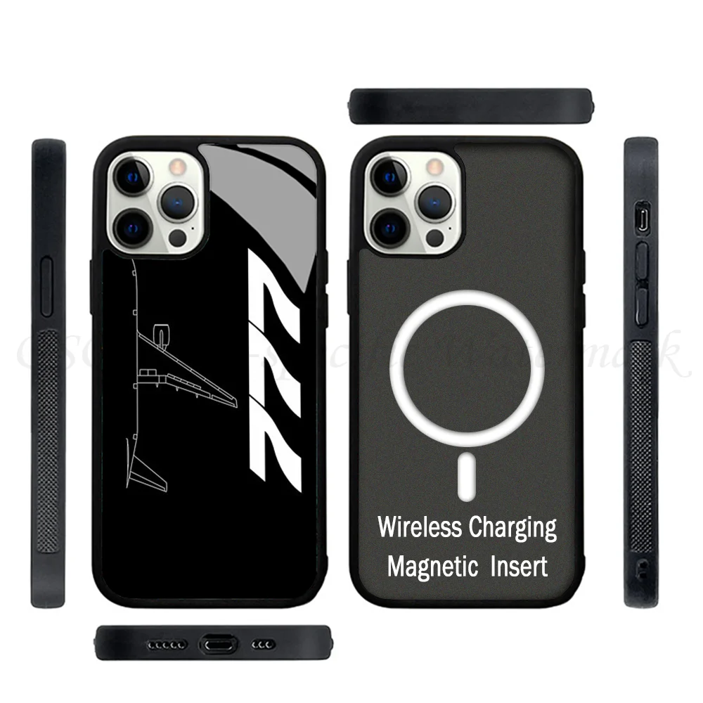 1 шт. магнитный чехол для IPhone 15 14 13 Pro Max 11 12 Mini Alex Magsafe