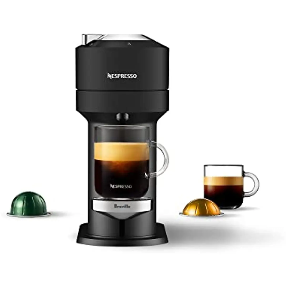 

Кофемашина Nespresso Vertuo Next Deluxe от Breville, матовый черный хром