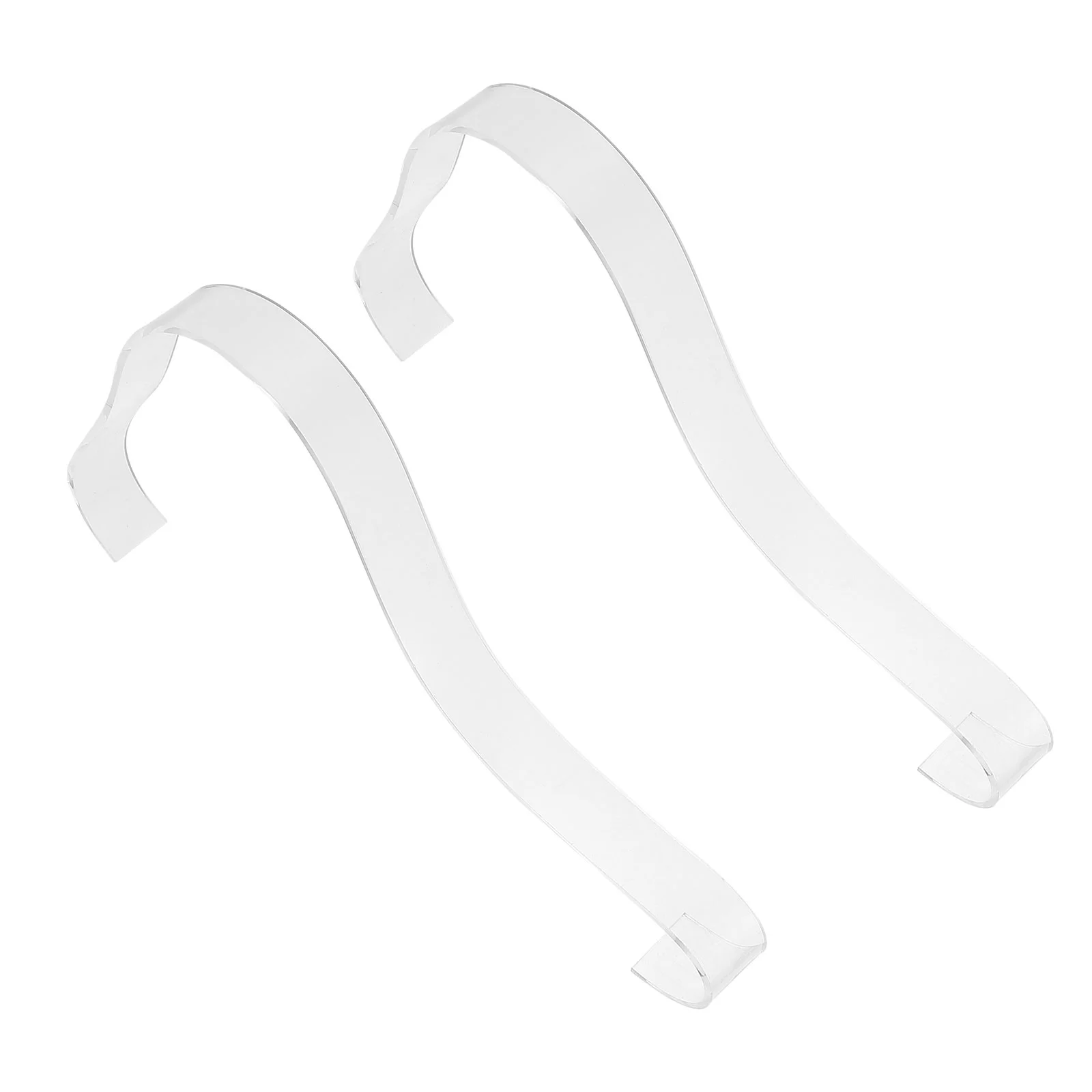 

5Pcs Transparent Shoes Display Rack High Heels Shelf Mall Sandals Support Rack