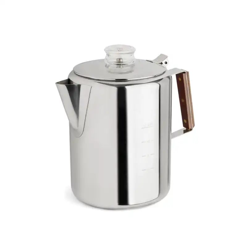 

Stainless Steel 12 Cup Coffee Percolator