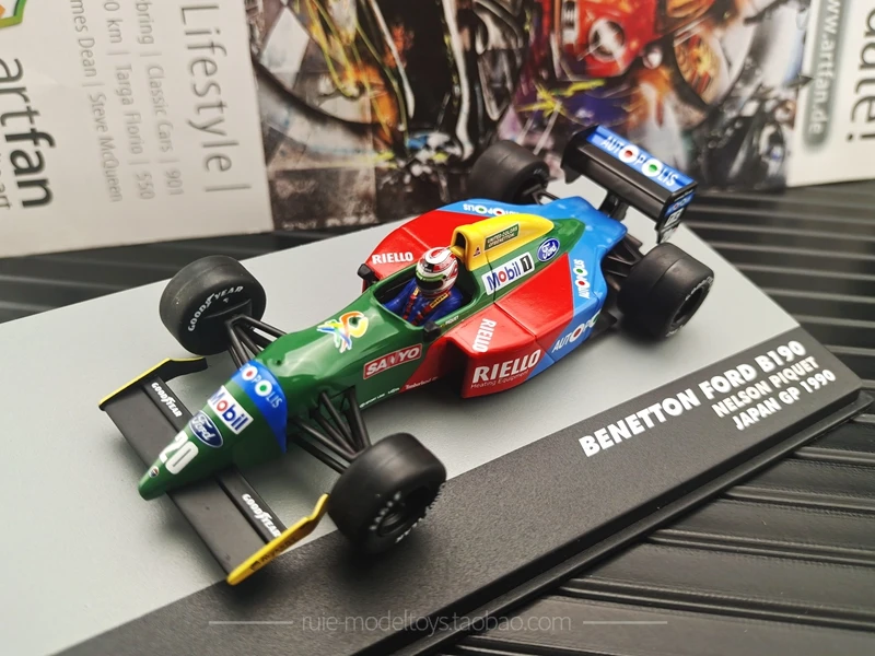 

Altaya 1:43 FORD B190 1990 F1 Japan Piquet #20 Limited Edition Resin Metal Static Car Model Toy Gift